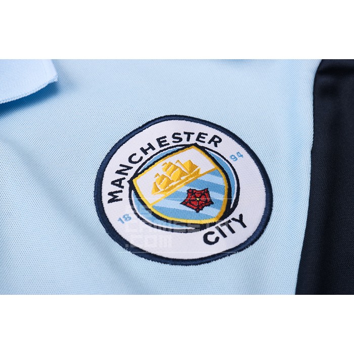 Camiseta Polo del Manchester City 20/21 Azul - Haga un click en la imagen para cerrar